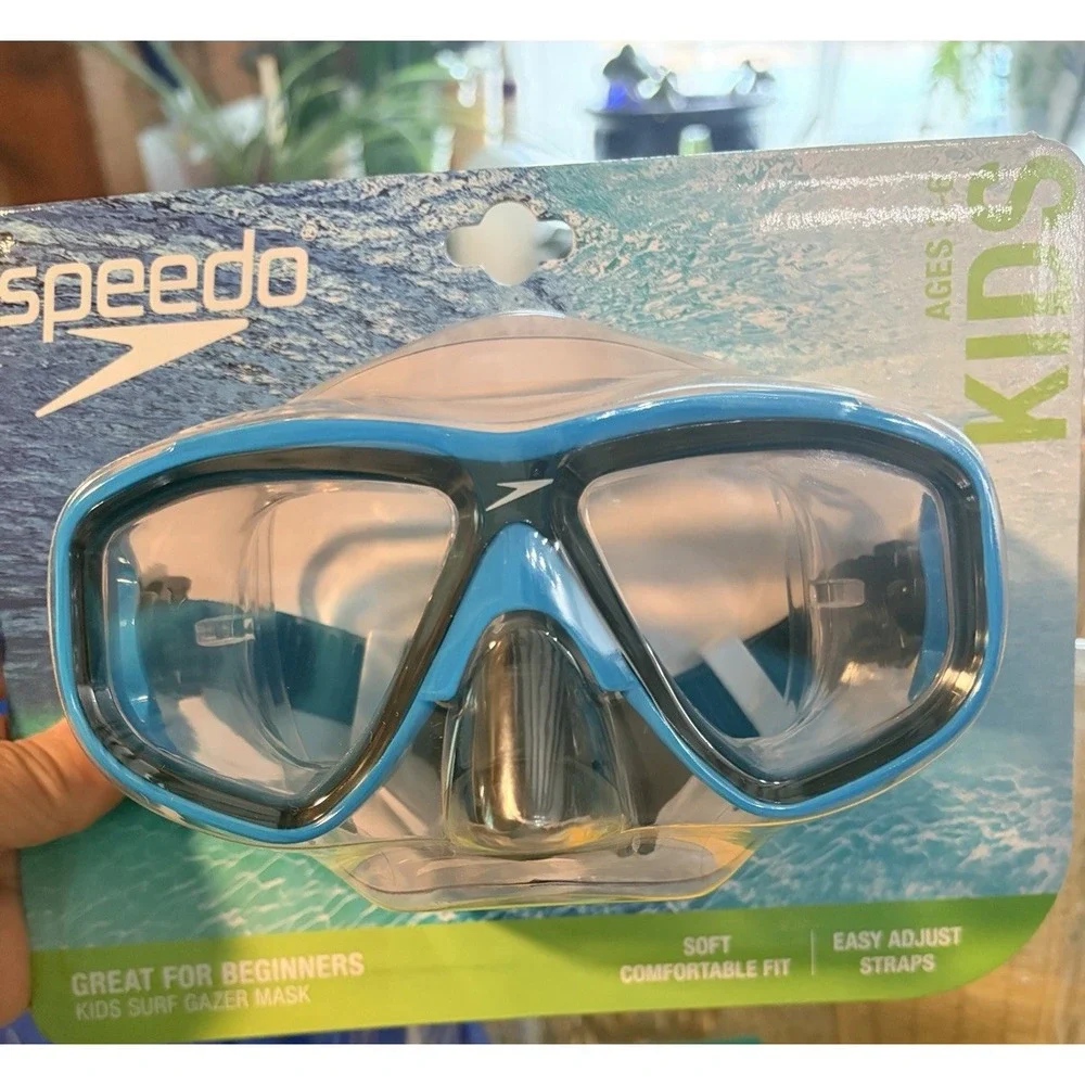 Clear Summer Tote - Kid's Snorkel Set, Mini Pool, Beach Balls & Speedo Swim Mask